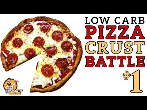 Low Carb PIZZA CRUST Battle #1 🍕 The BEST Keto Pizza Crust Recipe! PART ONE