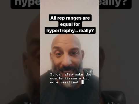 All Rep Ranges Are Equal For Hypertrophy… Really?