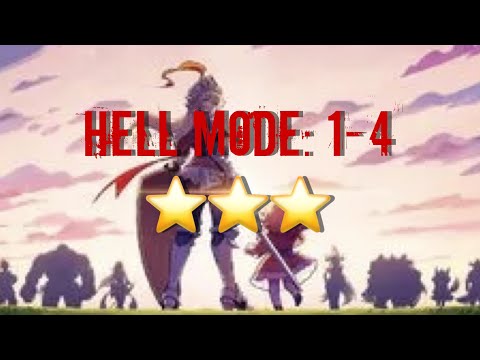 [Guardian Tales] Hell Mode | 1-4 (Ruri)