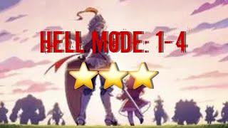 [Guardian Tales] Hell Mode | 1-4 (Ruri)