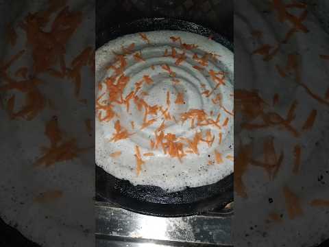 Carrot 🥕🥕 dosa today special video