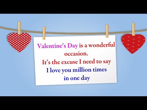 Valentine 2019 Wishes || Valentines Day Quotes