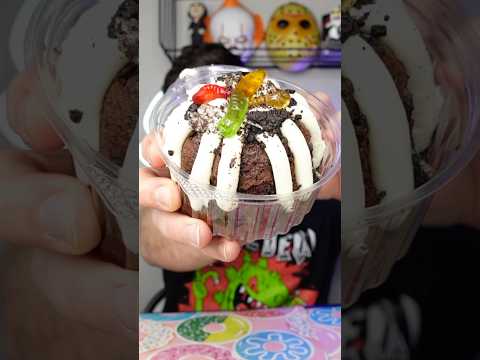 Nothing Bundt Cakes Dirt Cake Review! 🪱 #nothingbundtcakes #dessert