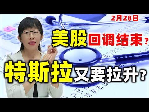 股票买卖 | 美股回调结束？特斯拉又要拉升#美股#tsla#特斯拉23.2.28