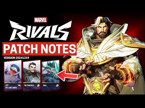 Marvel Rivals BUFFED Hela and Fixed Jeffs Ultimate?! - Patch Notes!