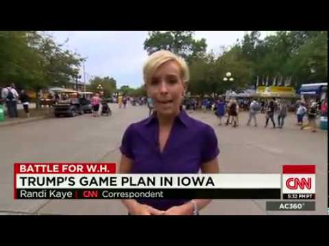 CNN News August 18 2015 Donald Trump's Iowa machine