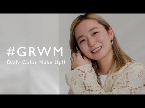 【GRWM】春カラーをぎゅっと詰めたデイリーメイク💄💕【トータルコーデ/KBF/ファッション】