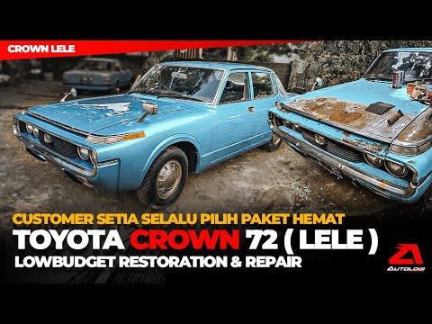 Restorasi Ringan Toyota Crown Lele - Fourth generation 1972 - Paket Hemat Low Budget