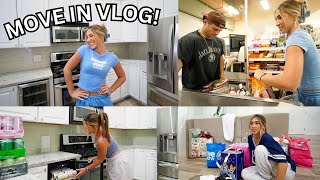 MOVE IN VLOG *moving out for the first time*