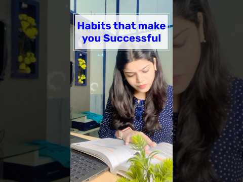 Habits that make you Successful 🎯habits that change your Life 📚 #studymotivation #study #ca #cs