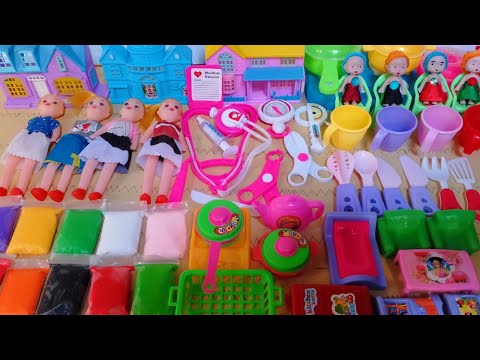 Minutes Satisfying With Unboxing Hello Kitty Sanrio Kitchen Set | Cutee Tiny Mini Kitchen Set Review