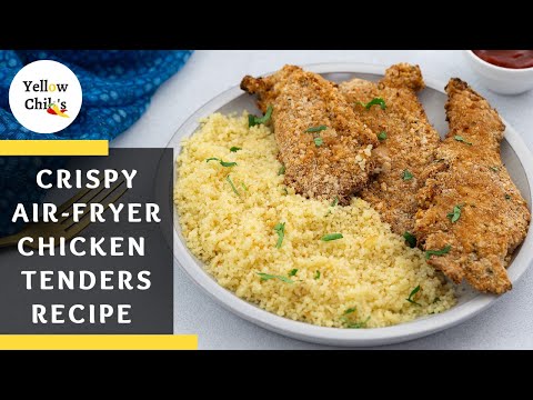 Crispy Air Fryer Chicken Tenders Recipe (Easy & Delicious!)