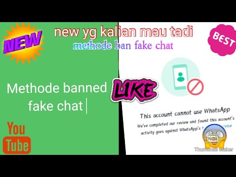 metodo banned whatsapp || fake chat || terbaru 2023