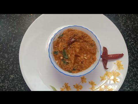 Dosa Kaya/Cucumber chutney with Redchilli in telugu/tasty&simple recipe 😋 Harithas Kitchen