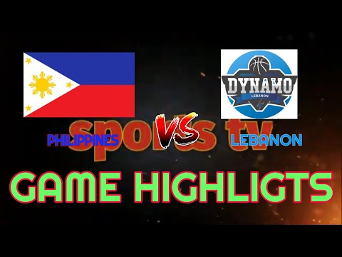 Strong Group PHI vs LBN Dynamo GAME HIGHLIGHTS /32nd Dubai Inter. Basketball Championship sports tv