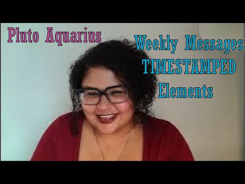 Weekly (11/18 - 11/24): Pluto Gets Comfy in Aquarius TIMESTAMPED #tarot #astrology #weeklymessage