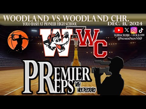 WOODLAND VS WOODLAND CHRISTIAN BOYS BASKETBALL | DEC. 11, 2024