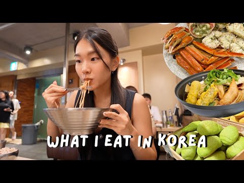 what i eat in a week in KOREA!