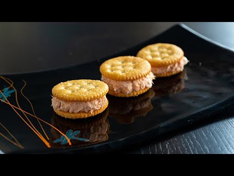 烟熏三文鱼饼干/Smoked Salmon Spread