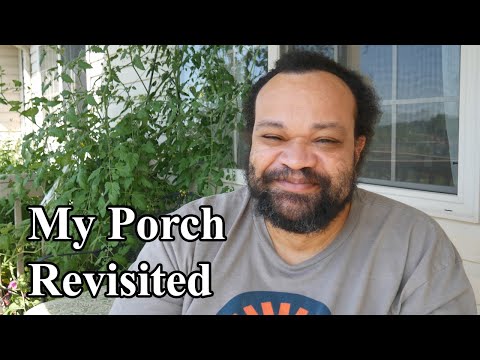 My Porch, plants, and irrigation, Revisited