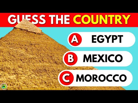 Guess The Country By The Famous Landmark | 100 Famous Places | Country Quiz