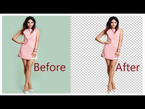 How to remove the background in ANY image without Photoshop!