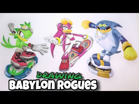 Drawing Babylon Rogues