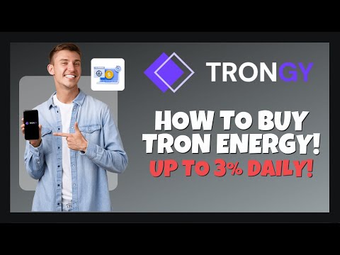 Trongy Review 🚨 How to Boost Your Tron Wallet with TRX Energy Now!🎯 Up to 3% Daily 🔥