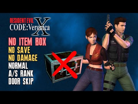 [Resident Evil - CODE: Veronica X] "No Item Box" Challenge, No Save, No Damage, A/S Rank