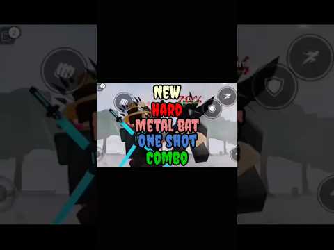 hard metal bat combo#roblox #robloxthestrongestbattlegrounds#games