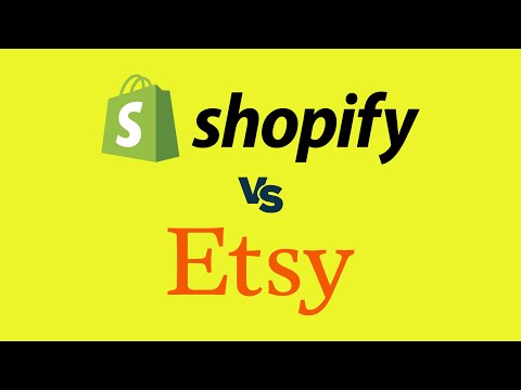 Shopify vs Etsy (2024) — Which is Better?