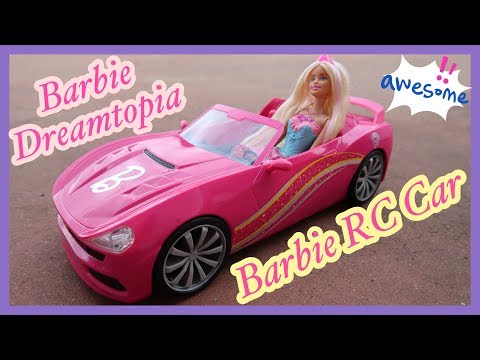 Barbie Dreamtopia | Barbie Convertible RC Car | Ferrari RC Car