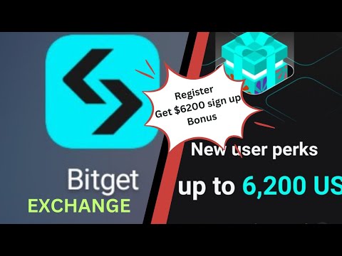 Bitget Exchange giveaway : How to register and get upto $6,200 sign up Bonus