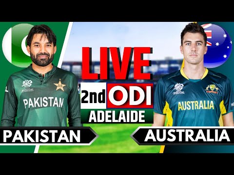 Pakistan vs Australia, 2nd ODI | Live Cricket Match Today | PAK vs AUS Live Match Today | PAK Bating