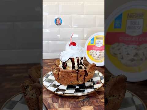 Giant cookie bowl 🍪 #shorts