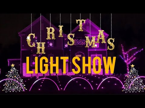 Christmas Light Show | By Woodside lights | Candy Cane Lane | Richmond 2020