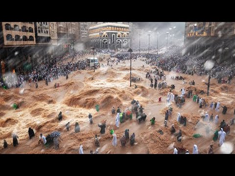 Heaven is punishing Saudi Arabia! Biblical flood in the province of Mecca!