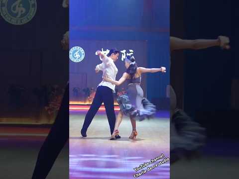 🤩👍Wow Very exciting Jive performance!#ballroomdance #dancesport #dancestudio #jive #dancer