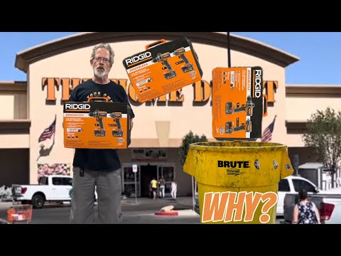 Why is Home Depot treating Ridgid like this? #viralvideo #video #reels