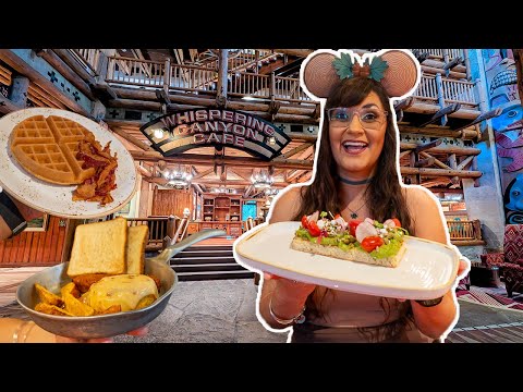 Whispering Canyon Cafe BREAKFAST UPDATE 🏕️ Disney World Wilderness Lodge food review