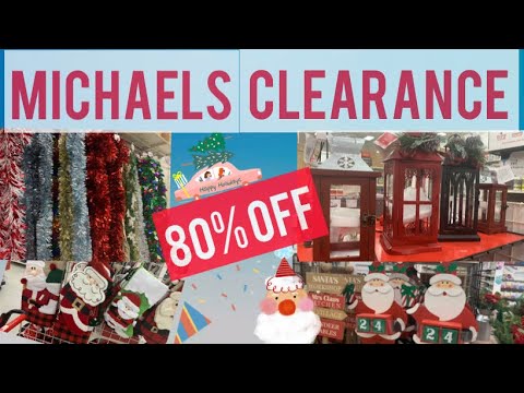 MICHAELS AFTER CHRISTMAS | CLEARANCE DEALS | 80% OFF