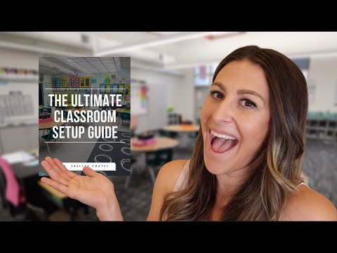 CLASSROOM SETUP!!! (and....i'm pregnant!)