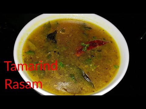 Tamarind Rasam Recipe | Chintapandu Rasam | South Indian style rasam recipe | easy rasam recipe