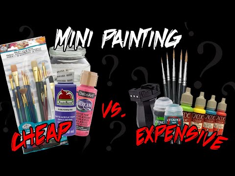 Mini Painting on the Cheap - Is it Worth it?