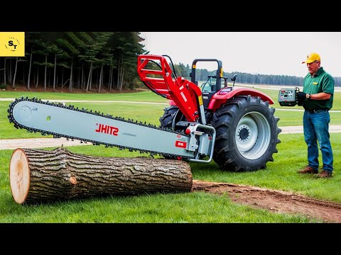 Unbelievable! Extreme Chainsaw vs Massive Trees | Fastest Stump Removal with Monster Excavator#80