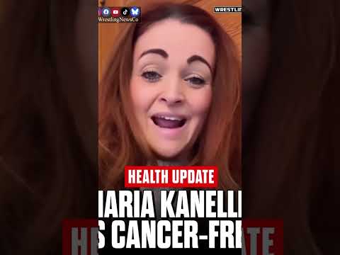 Maria Kanellis announces she is cancer-free. Great news! #aew