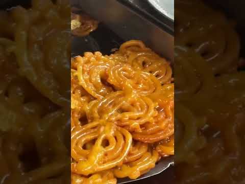 Street Food Around the World 🔥 jalebi funnel cake