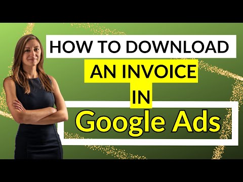 How To Download An Invoice In Google Ads