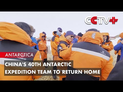 China's 40th Antarctic Expedition Team to Return Home