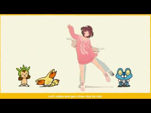 Pokémon of different generations dancing "POKÉDANCE"